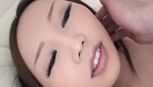 Asiatisches desires, szene-3_beautiful japanisches mädchen genießt es, ihre haarige muschi gespritzt zu haben