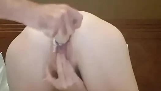 Ihre muschi wird so sahnig, muschi dildofick