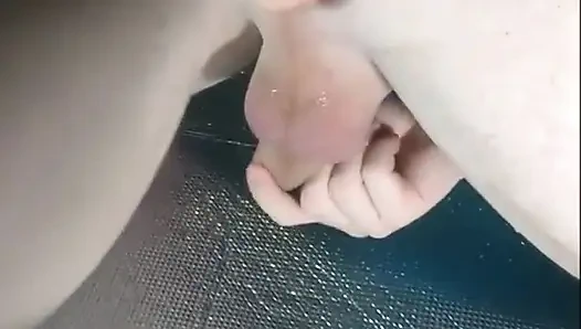 POV.Femdom. Foot fisting slave ass. Mistress fucks slave in the ass until he cums