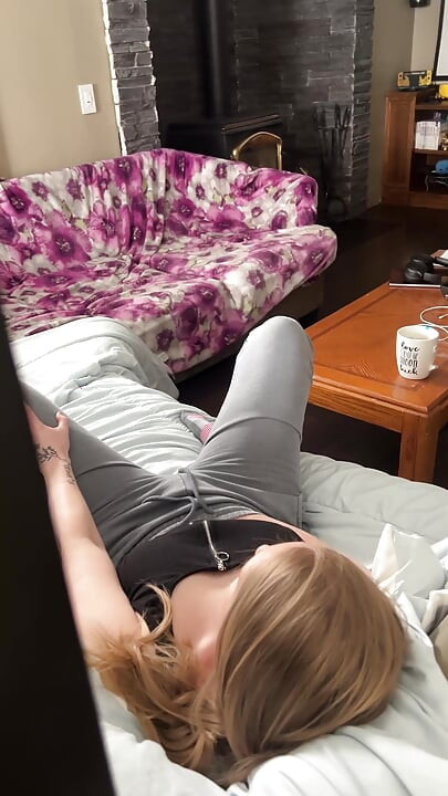 Step Sis Lets You Watch Her Play with Herself