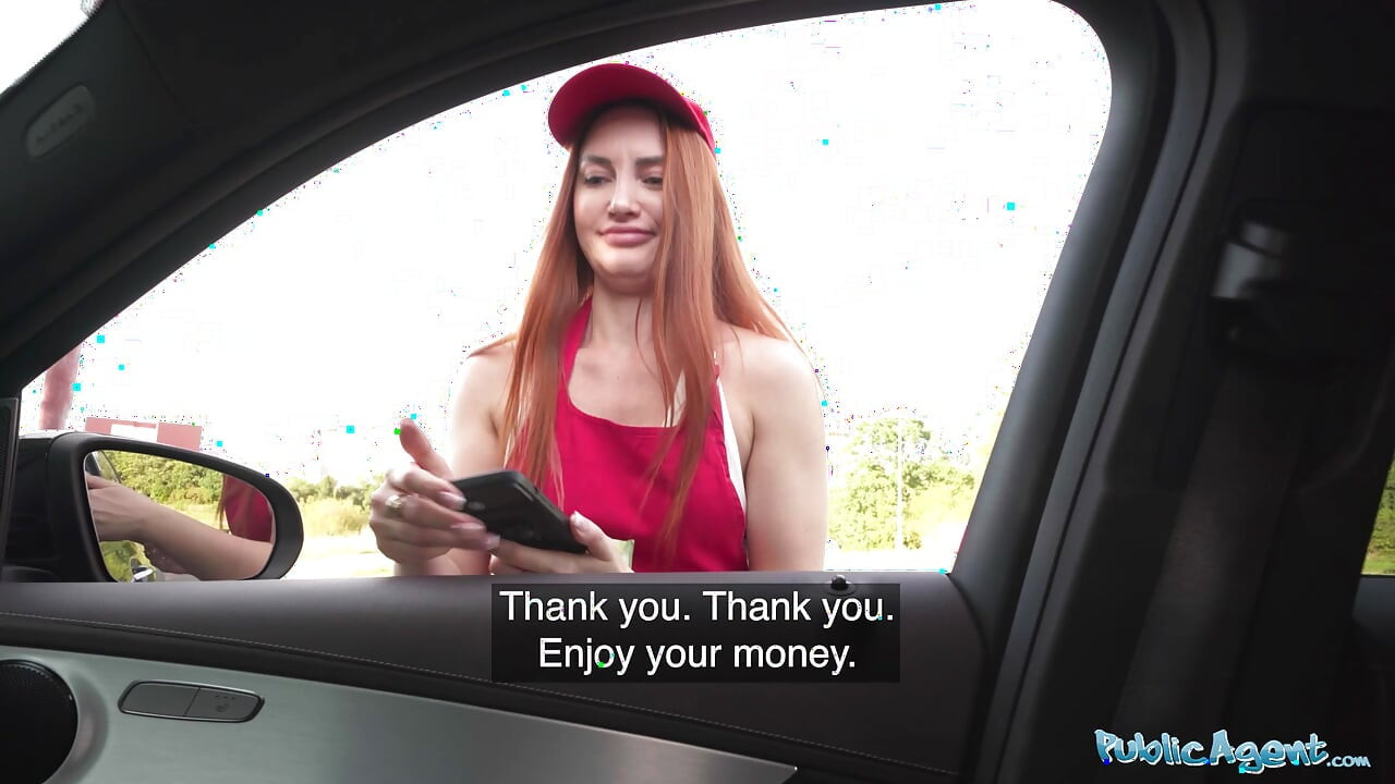 I Fucked the HOT PIZZA GIRL on Her Lunch Break - Public Agent