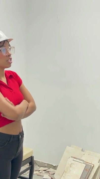 I fuck my rich engineer hard in exchange for keeping my secret from the bosses. | Clip 1