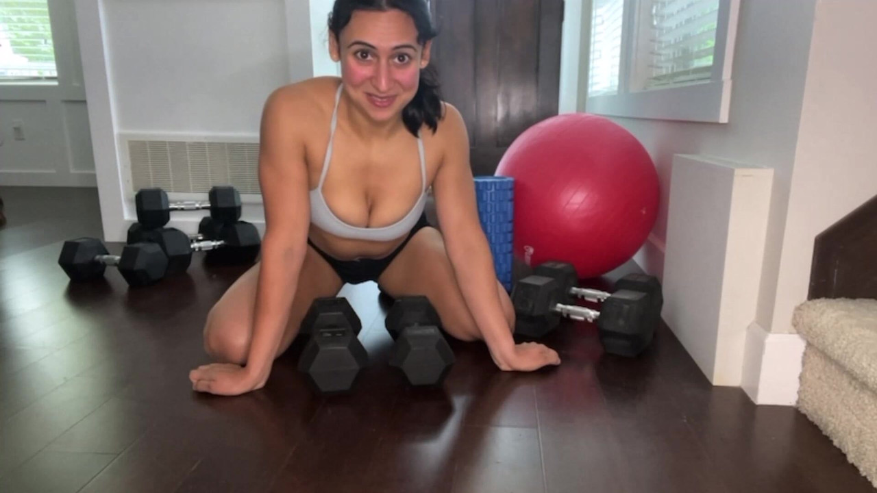 My Very PERSONAL TRAINER: Athletic South ASIAN TEEN Seduces You JOI