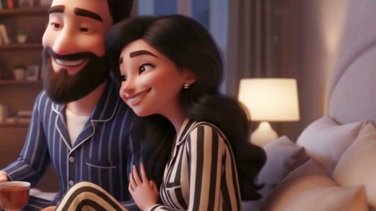Boss & Secretary Forbidden Romance - AI Animation ASMR