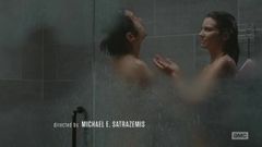 Amwf lauren cohan usa donna interrazziale doccia uomo coreano