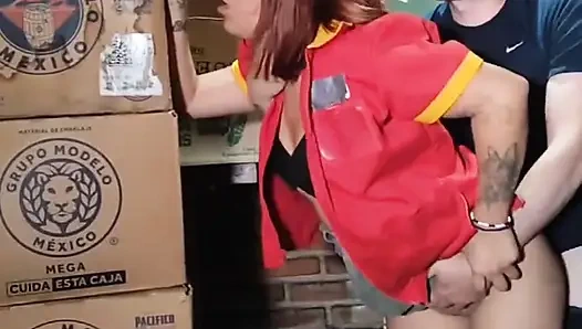 I the cashier at the store in the cellar