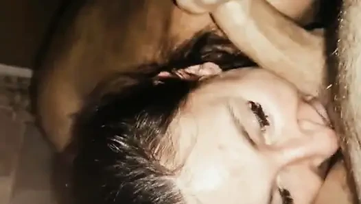 This little slut knows how to blow