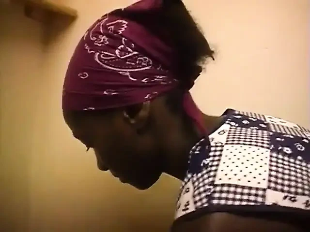 Horny Old Slut Has Sex with Her Black Cleaning Lady