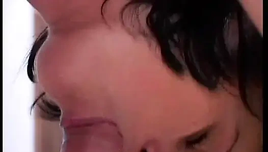 Hot Sexy Amateur Brunette Takes a Big Cock!