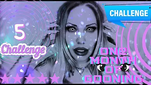 30 days of spiraling gooning, edging, and denying challenge! Day 5
