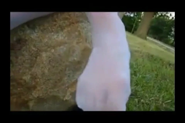 Amber White Nylons And Pretty Feet