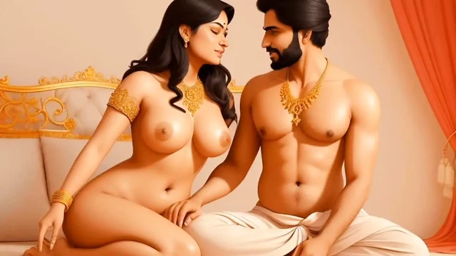 When there was no one at home, a Muslim girl did full romance