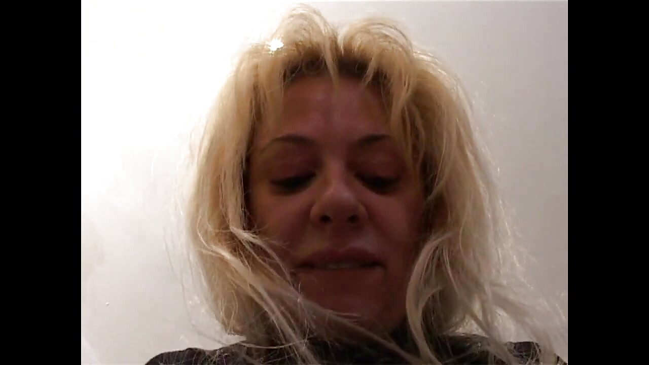 Blonde Milf fucking in the kitchen