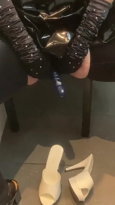 Epic moment from "Piss and Cum on White Mules by User Request"
