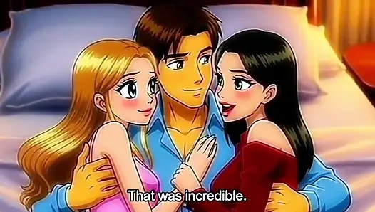 Üvey erkek kardeşim beni ve arkadaşımı evde yalnız sikiyor