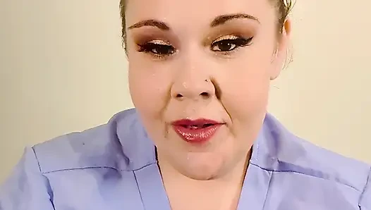 Naughty Nurse Checks your Naughty Prostate