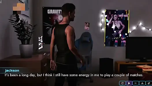 How to fix the future #1 - Jackson and Ellie took a shower together and played with each other untill they cum
