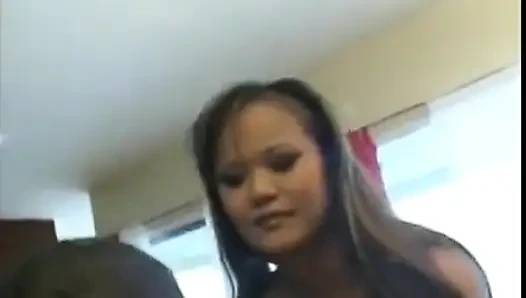 Asian mistress enjoys fucking feminized sissy slut