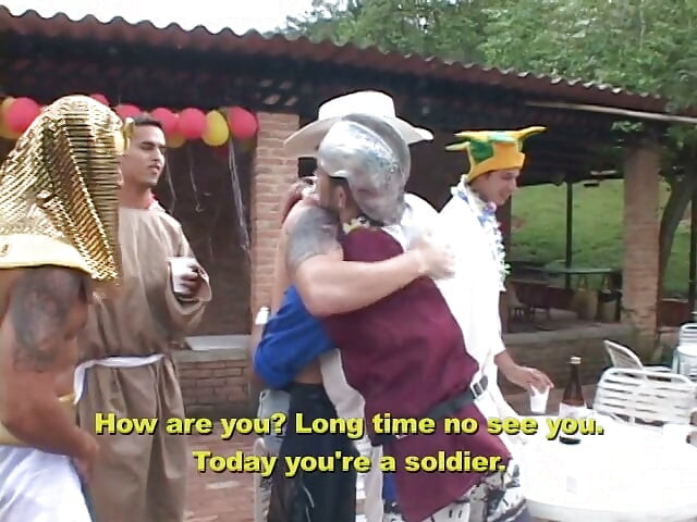 Playful Dude Organize Masquerade Party Which Turned in Great Gay Sex Perty