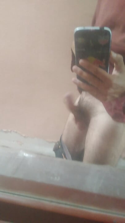 Look how I slap my penis