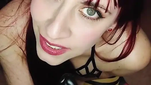 Rengringspigen Shyyfxx Genopvrker Chefen Med Kraften Fra Heavy Metal! JOI