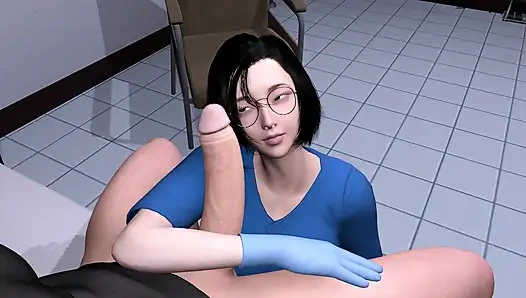 Nurse With Big Tits Can't Resist Hot 3D Hentai Sex Scene Adult Game POV Uncensored