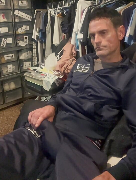 Mike masturbating again