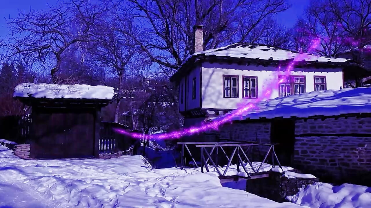 巨大な胸のクリスマスフェアリーが地下室でアナルセックスを受ける