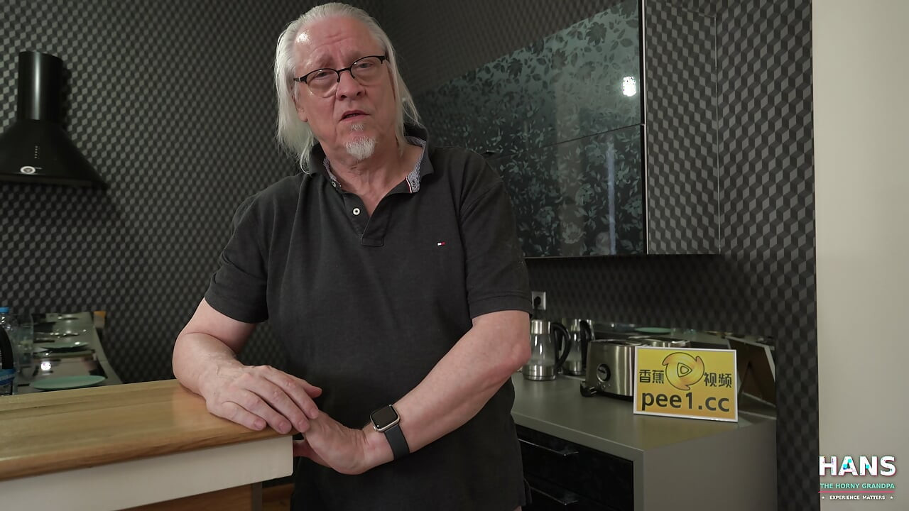 DIRTY BLONDE MAID MOLLY Spreads Wide Open and Lets Her Boss Fuck That Tight Pussy - Horny Grandpa Hans
