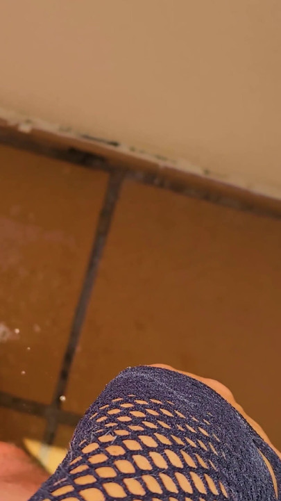 He needed a foot massage, so I gave it to him in my special way! | Clip 1