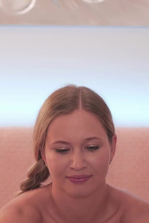 Finally She Took off Her Dress and Showed Her Pussy