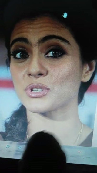 Kajol aunty face cum