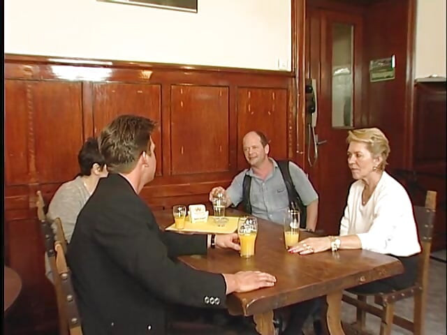 Fisting loose mature on the table
