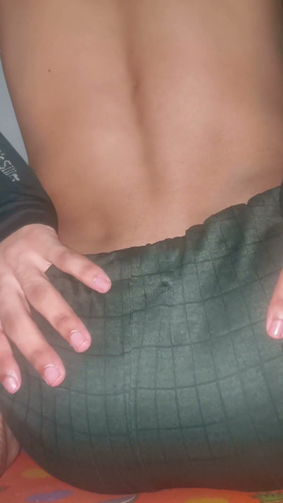 I am ready to creampiie my beautiful ass .Will someone enjoy my soft ass, I am alone | Clip 1