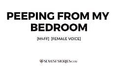 情色音频故事：从我的卧室偷窥（M4FF）