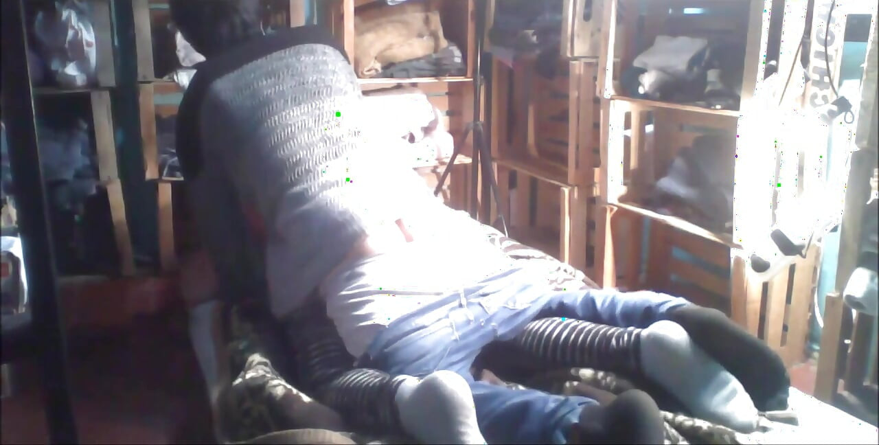 I Fucked Her on All Fours in Bed and Then I Threw Her on the Mattress on the Floor with an Led