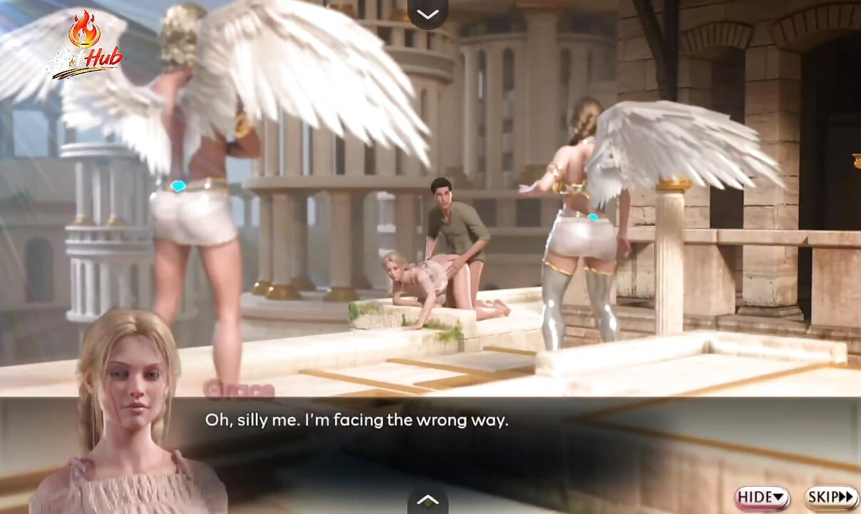 Symphony of the Serpent Ethan and Grace fucking In heaven cute couple fucking animation video