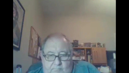 grandpa cum on webcam