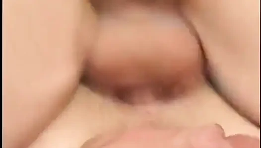Horny granny knows pretty well how to handle gang bang