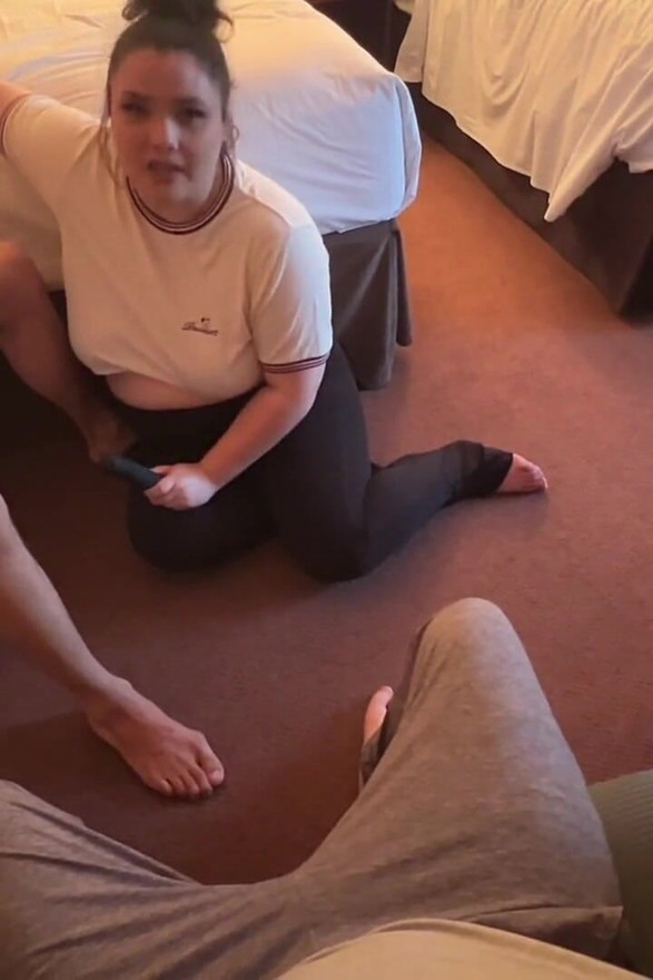 Clit Chastity Cuck Cums Watching
