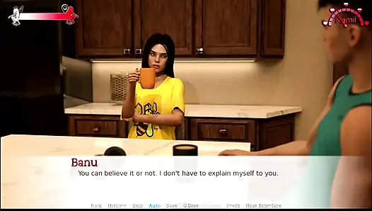 Life in the middle east #8 - Banu dreamed about 2 men and she played with her pussy thinking of all the sex scens she saw.