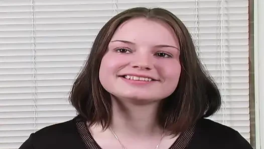 Desperate Amateurs Tatiana Kush first time on film sucking cock