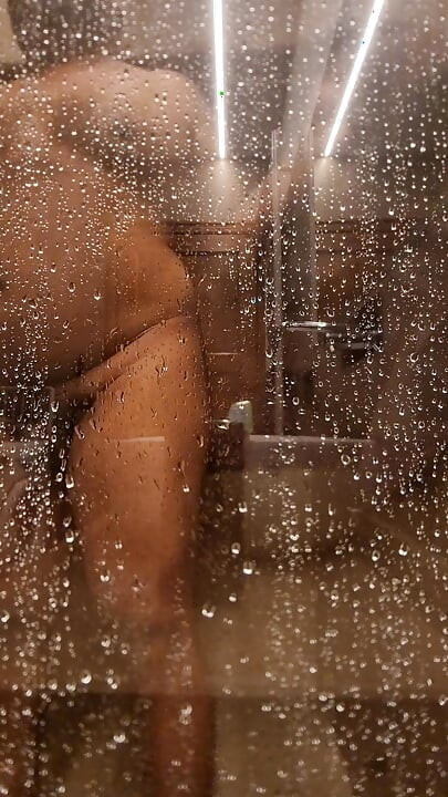 Shower Time Masturbation