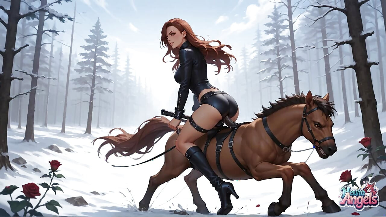 Snowy Rose orgasme: de natte climax van de Winter Warrior