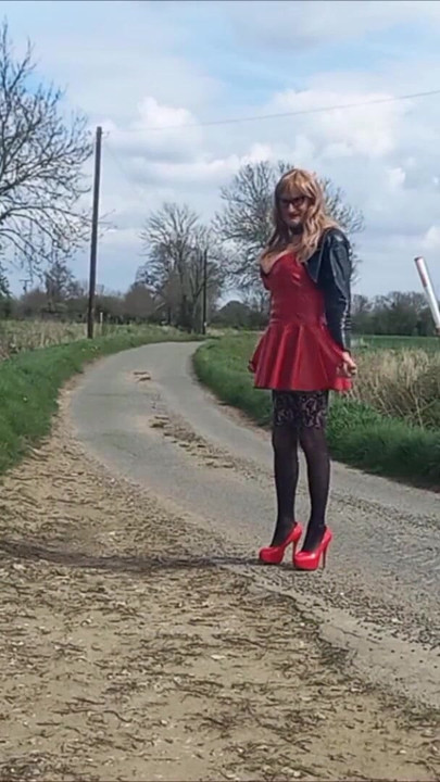Stunning moment from "Ass Squirting Tranny Compilation"