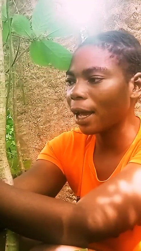 Playing with my Brest in the forest | Clip 1