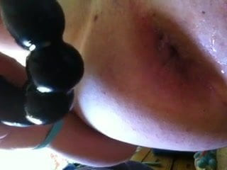 Anal toying