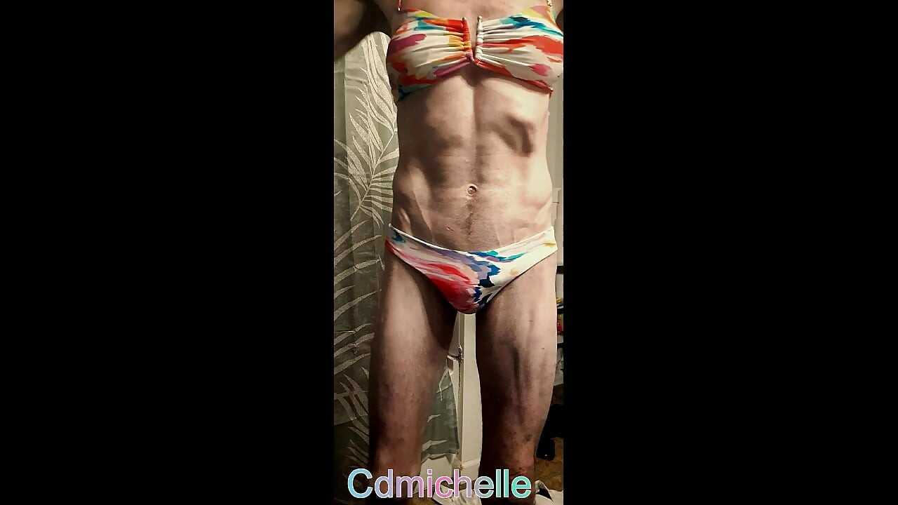 Cdmichelle Trying on Many Different Swimsuits