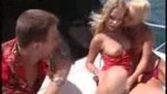 TWO SEXY BLONDE BABES FUCKED HARD IN RED - JP SPL