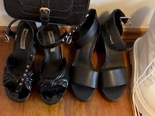 Коллекционные каблуки, сапоги и сумочка со спермой